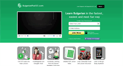 Desktop Screenshot of bulgarianpod101.com